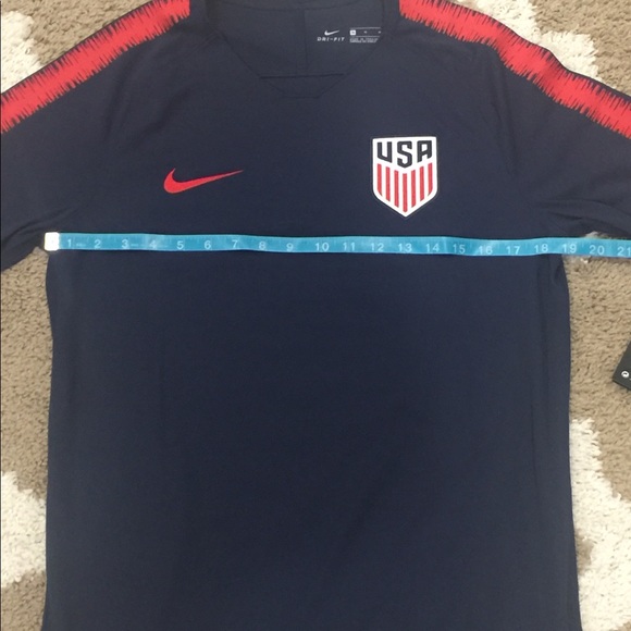 Nike US Soccer 2017 Breathe Squad Jersey Men’s M - Picture 3 of 6